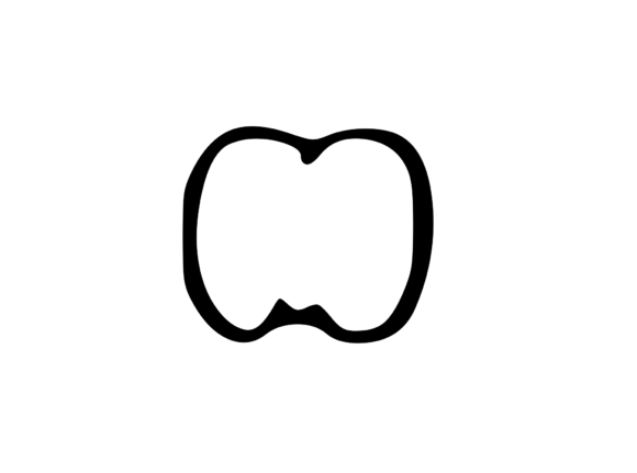 Boost Your Brand with Friendly Bubble Cartoon Mono Letter SVG M