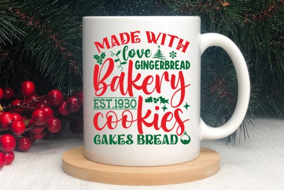 Charming Gingerbread Bakery Graphics for Crafts
