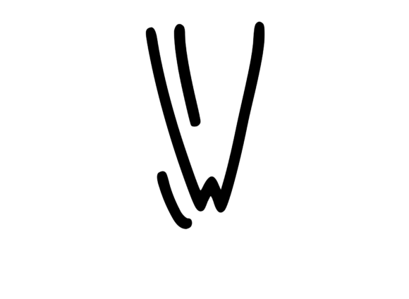 Crazy Funky Dancing Mono Letter SVG for Crafts