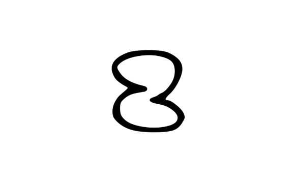 Friendly Bubble Cartoon Mono Letter SVG Z for Crafts and Graphics