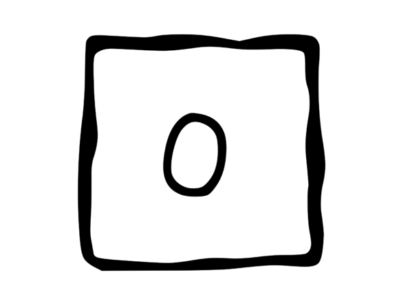 Hand Drawn Outlined Frame: A Versatile Graphics Asset for Crafts