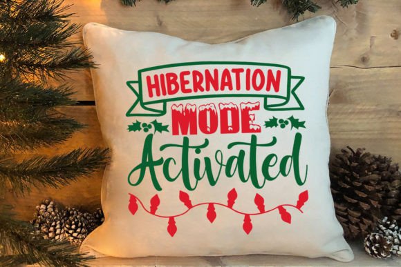 Hibernation Mode Activated: A Festive Graphics Asset for Crafts