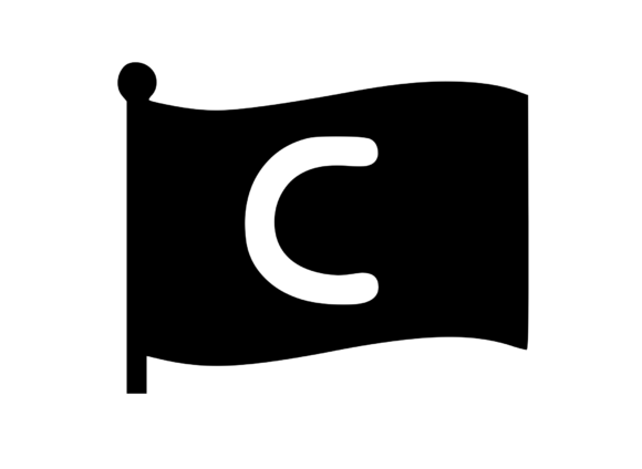 Waving Flag with Mono C: A Versatile Embroidery Design